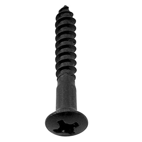 Musiclily Ultra 3.5x25mm Stainless Steel Countersunk Mounting Screws for Electric Guitar Bass Bridge or Strap Button, Black (Set of 6) - Image 4