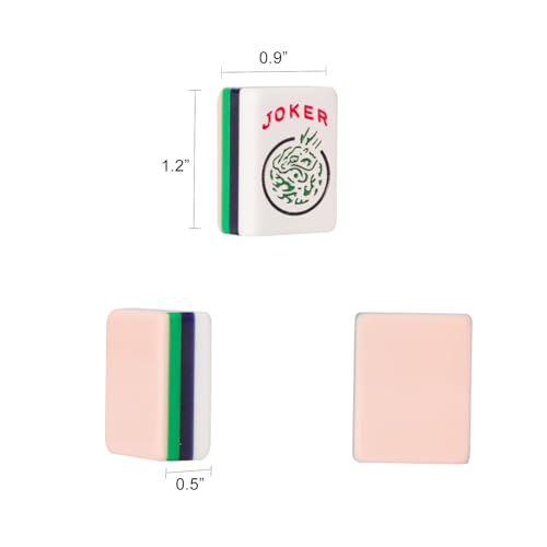 4 layer american mahjong tiles set with 166 quality acrylic tiles 1234 tiles only mahjongg game set