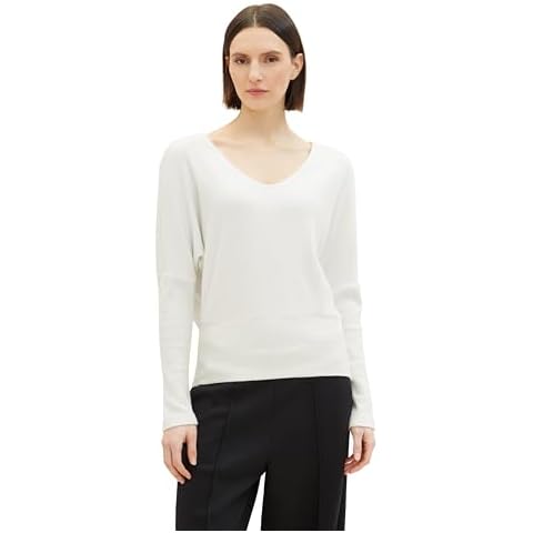 TOM TAILOR Women's Long Sleeve Sweatshirt Cover