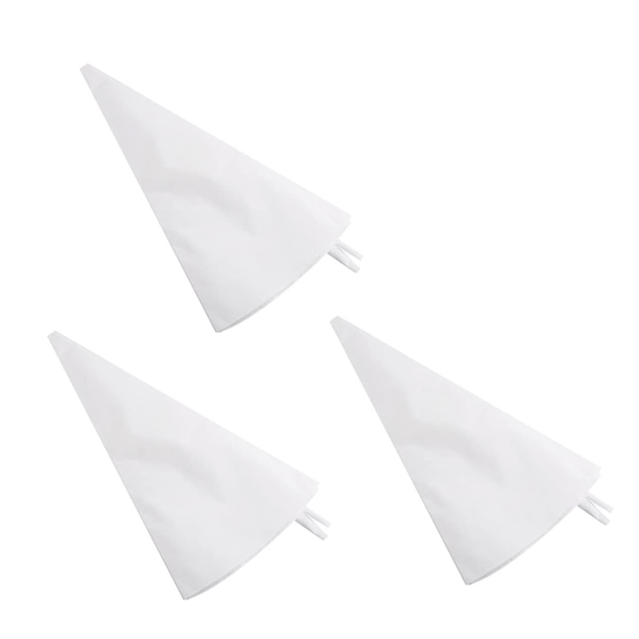 GLEAVI 3Pcs Reusable Pastry Bags Frosting Decorating Bags for Cakes Cupcakes and Cookies Lightweight and Portable for Easy Use