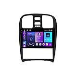 Android 15 Double DIN Autoradio 9 Zoll Car Touch Screen für Hyundai Sonata 2003-2009 mit Rückfahrkamera Mirror Link BT Carplay GPS FM SWC 4G WiFi Multimediaplayers(BS50 4+32G)