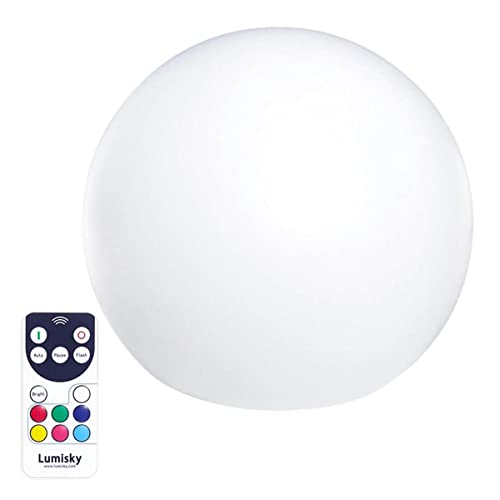 Boule lumineuse sans fil flottante LED multicolore dimmable BOBBY...