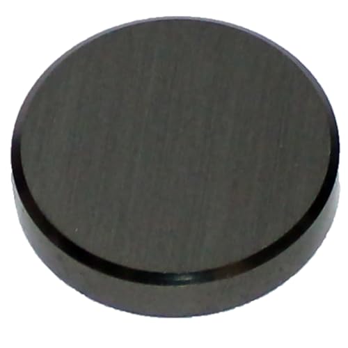 Image of RiseOm Brass Round Mirror Cap,Screws Cap Cover /Nails Decorative,Mirror Nail Decorative Cover (Pack of 10, 19mm-Matte Black)