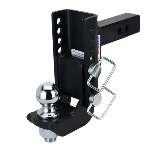 Shocker XR Adjustable Drop Hitch, Fits 2