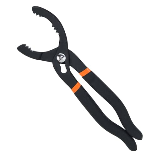 CENWOTL Clé à filtre à huile réglable de 25,4 cm, pince à filtre à huile, outil de retrait de filtre à huile