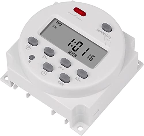 Commutateur de minuterie numérique CN101A 12V relais programmable