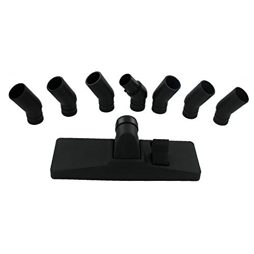 Combitool boquilla para suelos y kit de cepillos aspiradora negro 2