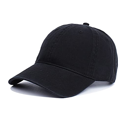 Image of Crazy Era Unisex Cotton Baseball Cap Plain Blank Dad Hat Adjustable Vintage Solid Hat