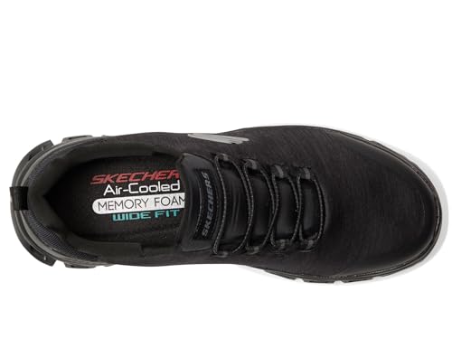 Skechers Men's Glide-Step RYLA Sneaker,Black/Black,12 Wide