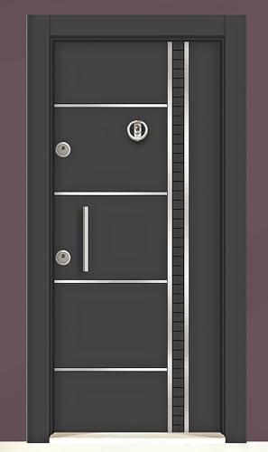 ✅ QUALITÀ’: porta blindata realizzata con materiale di alta qualità molto resistente