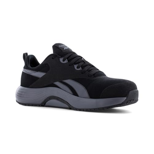 Image of Reebok Work Mens Lite Plus 4 Electrical Composite Toe Work /Duty - Black, Grey