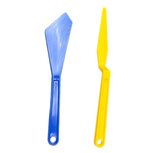 GRIRIW 2pcs Car Vinyl Squeegee Set for Wrap Tint Film Tools Long Handle Scraper