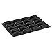 Pavoflex Flexible Non-Stick Mold, Indented Oval 123x35mm x 32mm High, 20 Cavities