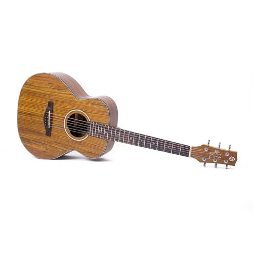 Strydom Voyager V436 NM Travel Guitar - 36" Acoustic, A-Grade Walnut, Okoume Neck, Rosewood Fingerboard, Satin Finish, Custom Phosphor Bronze Strings, Chrome Tuners, Gig Bag Included - Image 8 thumbnail