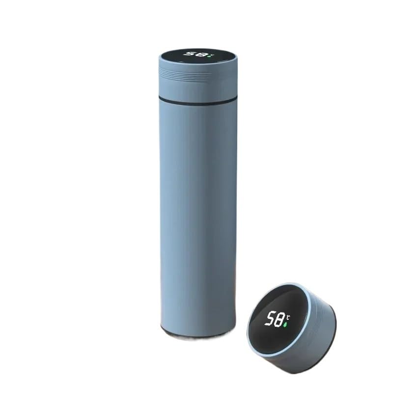 Termo inteligente con aislamiento de 480 ml, termo de acero inoxidable, for café(5)