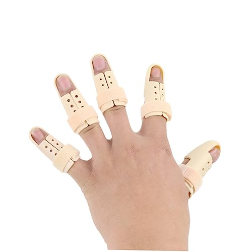 VALICLUD 1PC Breathable Finger Splint Protector for Fractures and Joint Finger for Injury Prevention and Relief