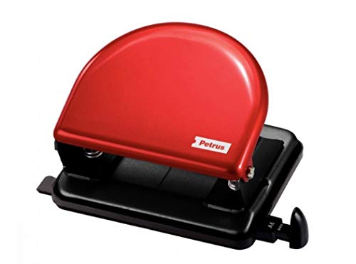 Petrus 52 Paper Hole Punch Red