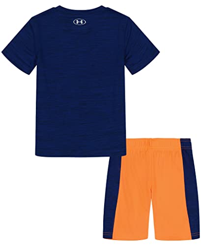 Image of Under Armour Boys' 2-piece Short Sleeve Graphic T-Shirt and Shorts Set, Lightweight & Breathable