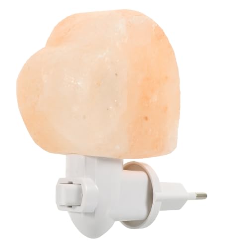 Lampe de sel cristal de cœur pour tamiser la lumière agressive du salon