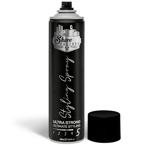 The Shave Factory Ultra Strong Styling Spray 400ml