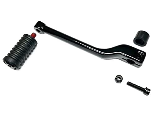 Ultra Black Heel Toe Road Shifter Lever Electra 1984-2023 Harley Limited Touring Street Motorcycle Glide S TK Trike Foot CVO Shift Classic Shaft 33600345 Davidson Mounting Hardware King Shifting FLH