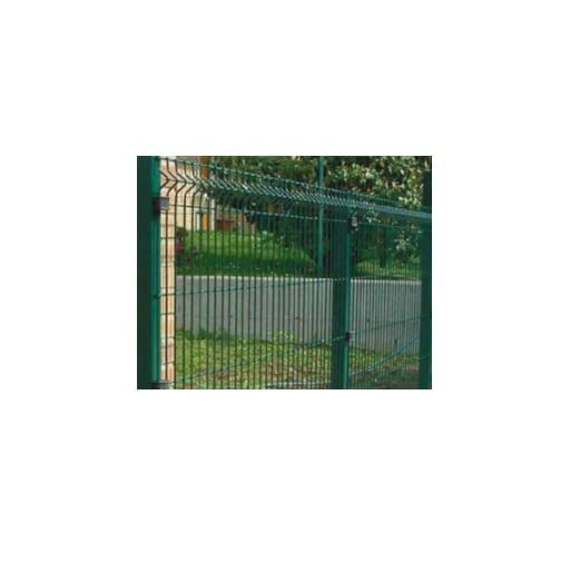 ITALFROM Panel de valla modular cancelada de malla metálica electrosoldada, tamaño mediano, verde, 200 x 62 cm de altura