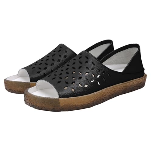 Sandales de sport femme en polyuréthane noir pointure 37 EU