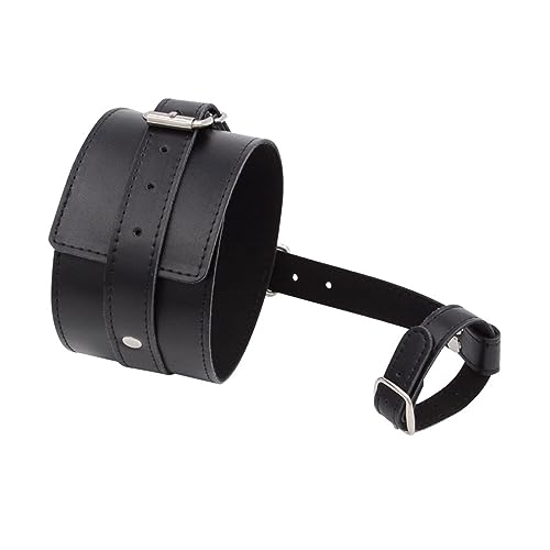 WOPOLIUE Bondage Leder Fußfesseln Fuß Fesseln mit Zehen Fessel Fußfesseln Erotik Zehen Fesseln Zehenmanschetten Verstellbare Sklaven Fetisch Sexspielzeug für Paare Frauen und Männer Extrem – Bild 4