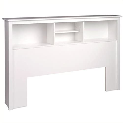 Prepac Full / Queen Bookcase Headboard, White #TOP9