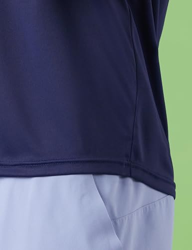 Image of Amazon Brand - Symbol Men's Polyester Color Block Active Regular Fit Sports | Round Neck | Sleeveless T-Shirt