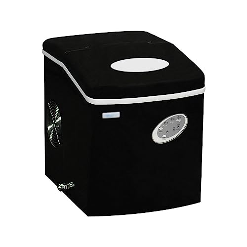Fabricadora de hielo portátil compacta 28 lb miniatura 3