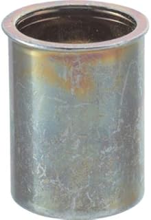 TRUSCO Crimp Nut Thin Head Steel Plate Thickness 1.5 M4x0.71000 Pcs 
