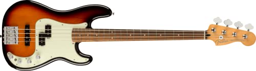 Fender tF_[ GLx[X Player Plus Precision BassR, Pau Ferro Fingerboard, 3-Color Sunburst \tgP[Xt