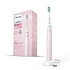 Philips Spazzolino elettrico Sonic, serie 3100, tecnologia Sonic, QuadPacer e SmarTimer, HX3671/11, Sugar Rose, Sonicare 3100, Rosa