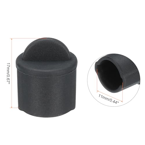 Protector de puertos BNC silicona 30 pcs negro miniatura 2