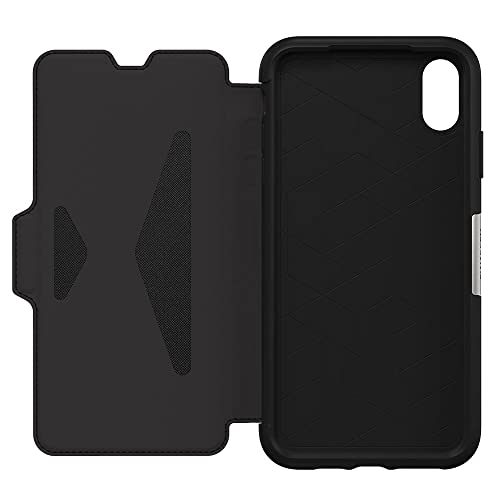 OTTERBOX STRADA SERIES Case for iPhone Xs Max - Retail Packaging - SHADOW (BLACK/PEWTER)