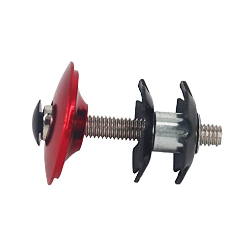 Platt Bike Headset Top Cap Aluminum Alloy Headset Star Nut Stem Cap Fits 1-1/8" Stems And Forks #TOP3