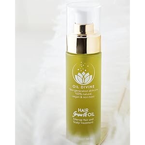 Hair Growth Oil – Intense Scalp and Hair Treatment, 1.7 Fl Oz, Shikakai Oil and Rosamary Oil