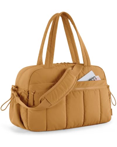 Image of BAGSMART Gym Bag for Women, Duffle Bag for Travel with Wet Pocket, Lightweight Carry on Weekender Duffel, Water Resistant