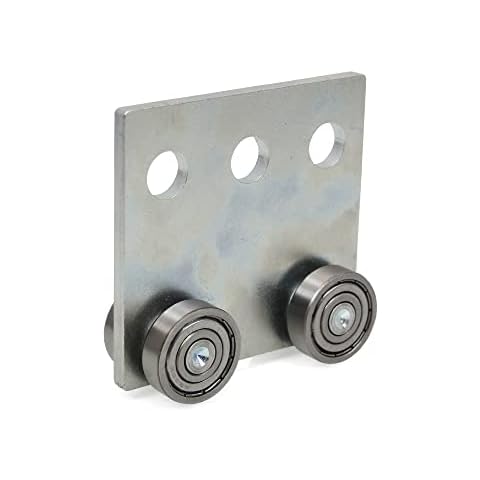 CNQLIS 4 Wheel Trolley Assembly,4 Wheel Trolley Assembly Trolley Roller Stable Welding for 1-5/8" Wide and All 1-5/8" or Taller Unistrut Channel Cover