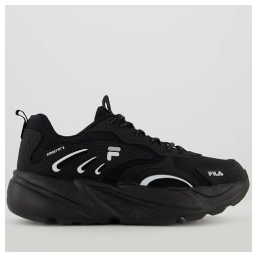 Tênis Fila Street Fit 2 Feminino Preto e Cinza