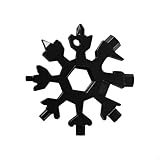 Snowflake Multi Tool,1 CR-V Steel Snowboard Binding Wrench
