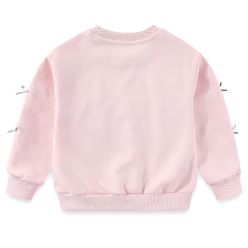 Image of Peacolate 5-12Years Spring Fall Clothingsets Kid Little&Big Girls Pullover Long Sleeve T Shirt and Embroider Butterfly Jeans
