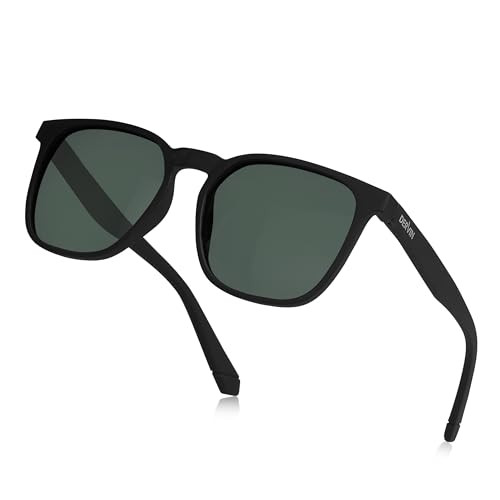 Image of Dervin Square Polarized UV Protected Sunglasses for Men and Women