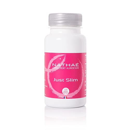 JUST SLIM - Complément alimentaire - Thé vert, guarana, piloselle, spiruline - 3 actions ciblées pour une silhouette affinée - 120 gélules - Pilulier compostable Cover