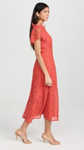 Shoshanna Women's Eyelet Chiffon Norma Dress4