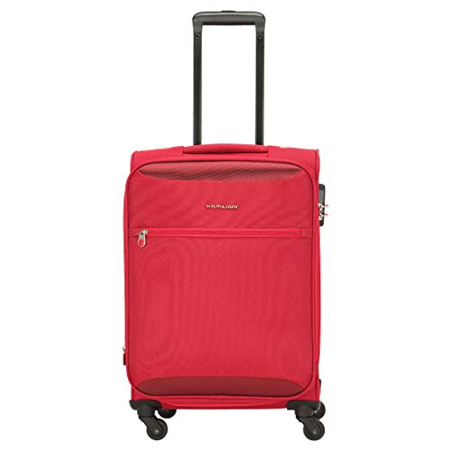 Image of American Tourister Kamiliant Zaka Polyester 56 cms Maroon Softsided Cabin Luggage (KAM ZAKA SP 56 cm - Maroon)