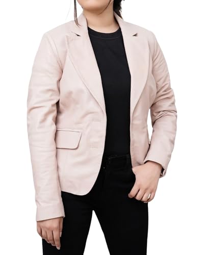 Blazer for Women | Women's Leather Blazer Real Leather Ideal for Business Outfits Sleek and Sophisticated Style4