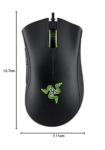 Razer Deathadder Essential – Mouse para jogos Optical Esports – 6400 DPI ajustável glide
