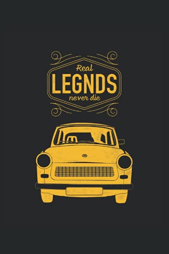 Real Legends Never Die: Legends Real Nunca mueren Trabant Auto GDR Regalos portátil alineado (forma Real Legends Never Die: Legends Real Nunca mueren Trabant Auto GDR Regalos portátil alineado (forma